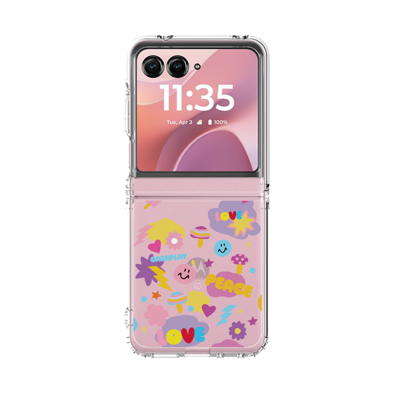 クリアケース［ オリジナル - LOVE & PEACE ］