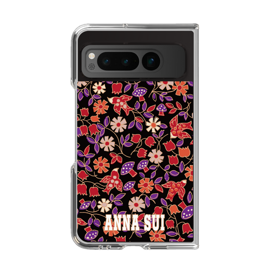 クリアケース［ ANNA SUI - ワイルドフラワー ］