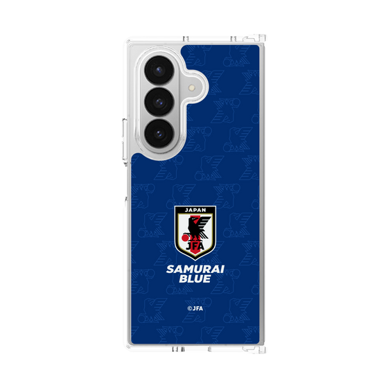 クリアケース［ SAMURAI BLUE - エンブレム - パターン ］
