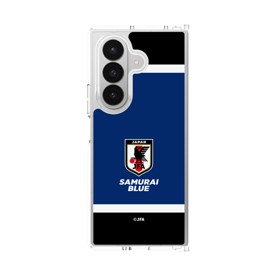 クリアケース［ SAMURAI BLUE - エンブレム - ブルー ］