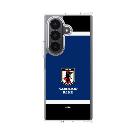 クリアケース［ SAMURAI BLUE - エンブレム - ブルー ］