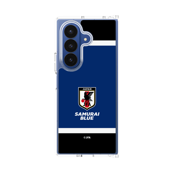 クリアケース［ SAMURAI BLUE - エンブレム - ブルー ］