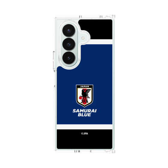 クリアケース［ SAMURAI BLUE - エンブレム - ブルー ］