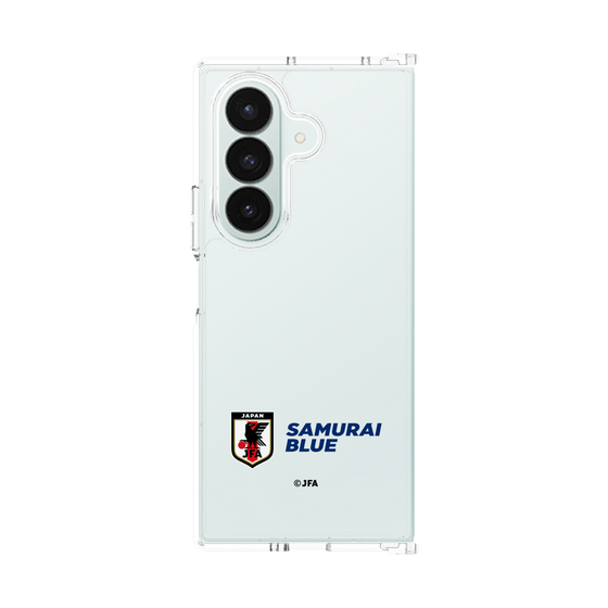 クリアケース［ SAMURAI BLUE - エンブレム - クリア ］