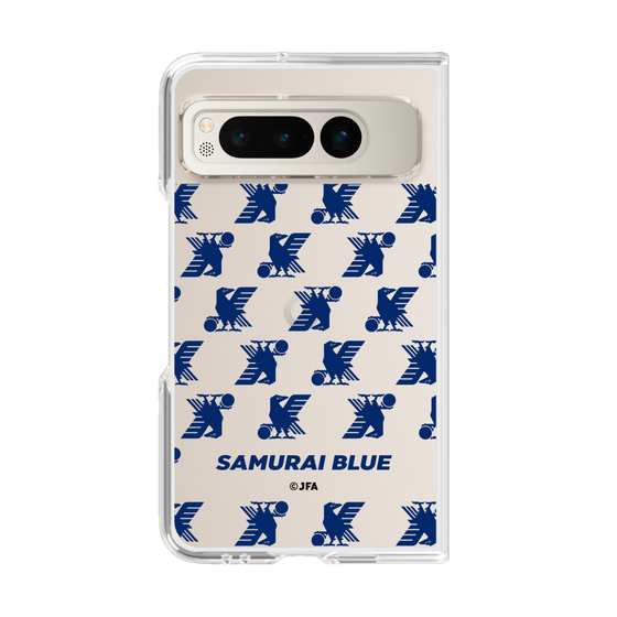 クリアケース［ SAMURAI BLUE - パターン ］