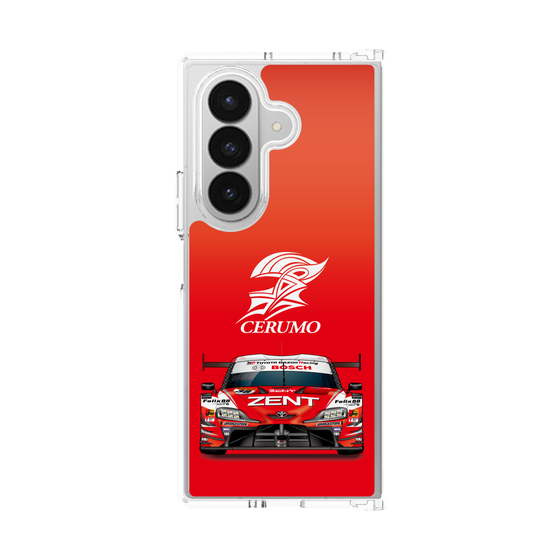 クリアケース［ CERUMO - ZENT CERUMO GR Supra front - Red ］