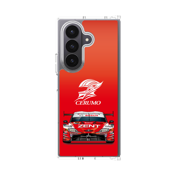 クリアケース［ CERUMO - ZENT CERUMO GR Supra front - Red ］