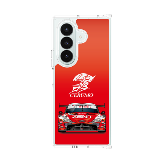 クリアケース［ CERUMO - ZENT CERUMO GR Supra front - Red ］