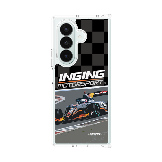 クリアケース［ CERUMO - INGING 38号車 running - Checkered ］