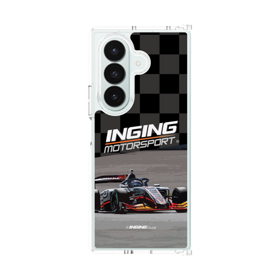 クリアケース［ CERUMO - INGING 39号車 running - Checkered ］