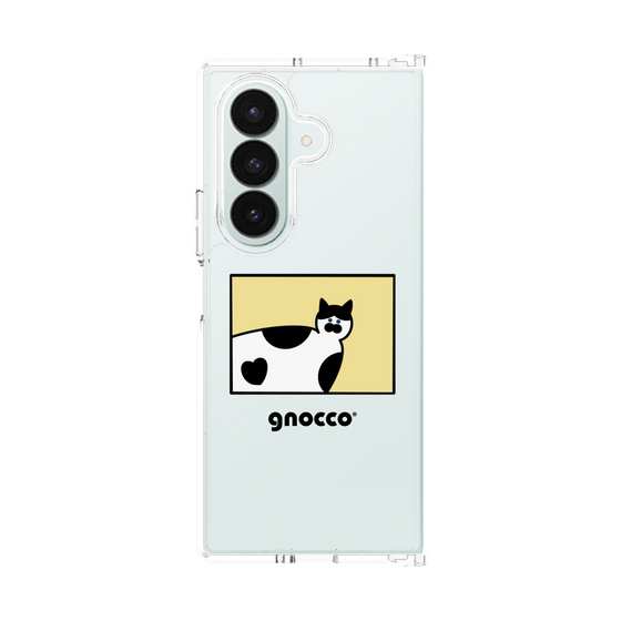クリアケース［ gnocco - スクエア - イエロー ］