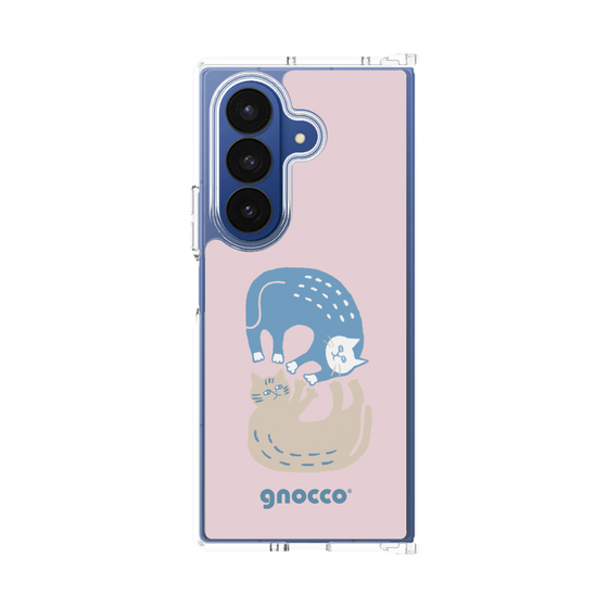 クリアケース［ gnocco - 遊ぶ猫さんたち ］