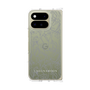 クリアケース［ LAGUNAMOON - フラワーパターン - Clear×Grey ］