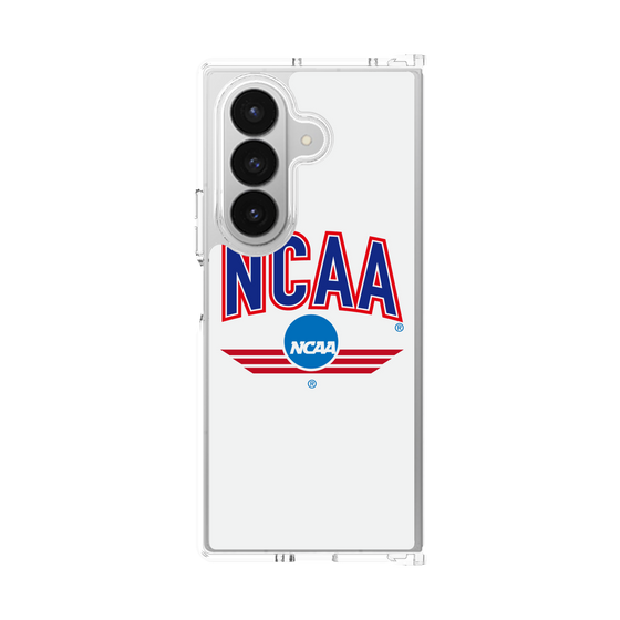 クリアケース［ NCAA - ロゴ - white ］