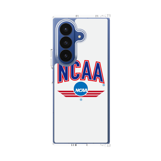 クリアケース［ NCAA - ロゴ - white ］