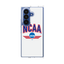 クリアケース［ NCAA - ロゴ - white ］