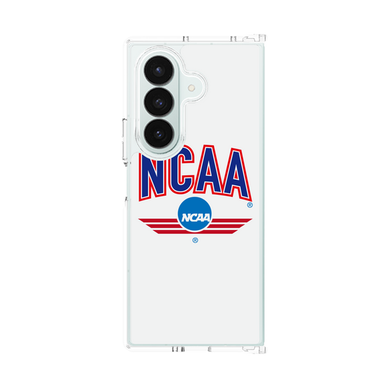 クリアケース［ NCAA - ロゴ - white ］