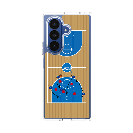 クリアケース［ NCAA - バスケットボールコート - brown ］