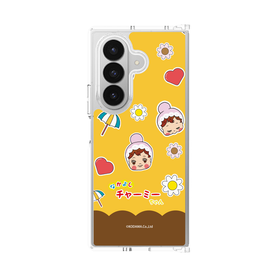 クリアケース［ なかよしチャーミーちゃん - チャーミーちゃんとお花 ］