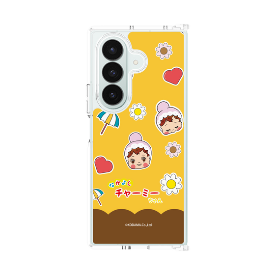 クリアケース［ なかよしチャーミーちゃん - チャーミーちゃんとお花 ］