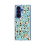 クリアケース［ ELLEgirl - ミックスロゴ - Pale blue ］