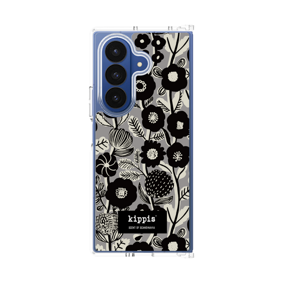 クリアケース［ kippis® - Ihmekasvi 不思議な植物 - グレー ］