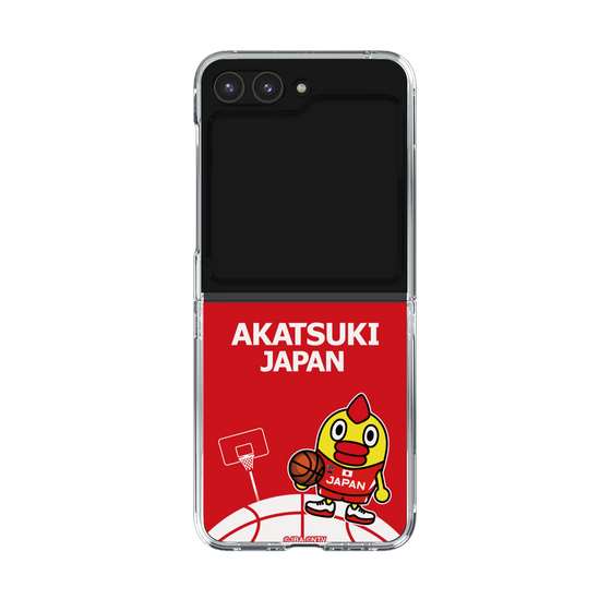 クリアケース［ そらジロー×AKATSUKI JAPAN - ティップオフ - ワードマーク ］