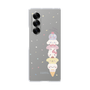 クリアケース［ しろたん×サンリオキャラクターズ - アイスだいすき ］