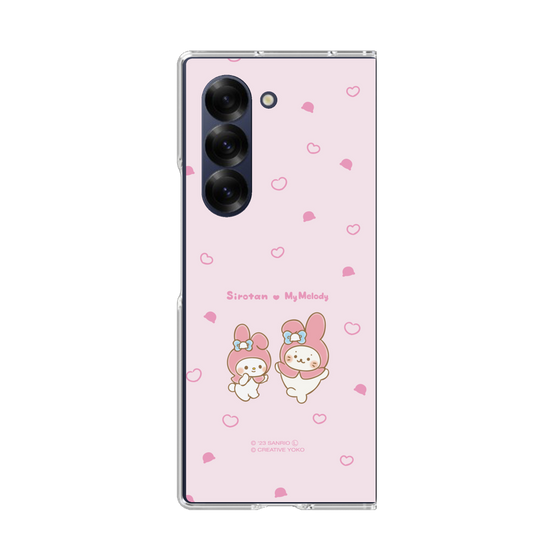 クリアケース［ しろたん×サンリオキャラクターズ - しろたんとマイメロディ ］