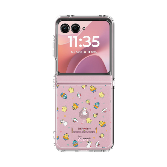クリアケース［ コジコジ×サンリオキャラクターズ - パターン ］