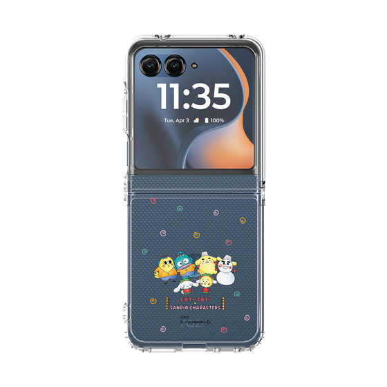 クリアケース［ コジコジ×サンリオキャラクターズ - メルヘンの国へようこそ！ ］