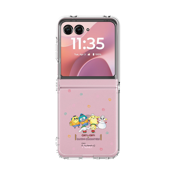 クリアケース［ コジコジ×サンリオキャラクターズ - メルヘンの国へようこそ！ ］