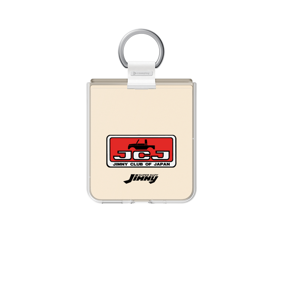 クリアケース［ Jimny SUPER SUZY - JIMNY CLUB OF JAPAN Sticker - Red ］