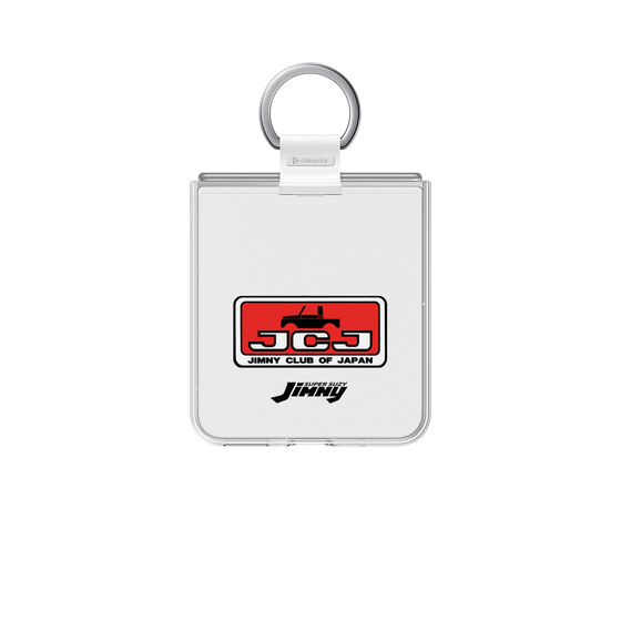 クリアケース［ Jimny SUPER SUZY - JIMNY CLUB OF JAPAN Sticker - Red ］