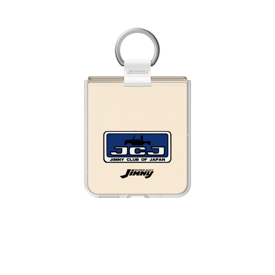 クリアケース［ Jimny SUPER SUZY - JIMNY CLUB OF JAPAN Sticker - Blue ］