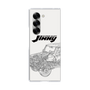 クリアケース［ Jimny SUPER SUZY - Jimny Line drawing - White ］