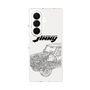 クリアケース［ Jimny SUPER SUZY - Jimny Line drawing - White ］