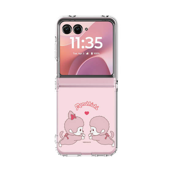 クリアケース［ モンチッチ - 仲良し ］