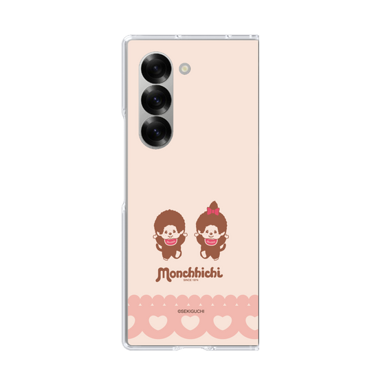 クリアケース［ モンチッチ - ハートレース ］