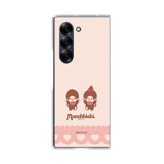 クリアケース［ モンチッチ - ハートレース ］