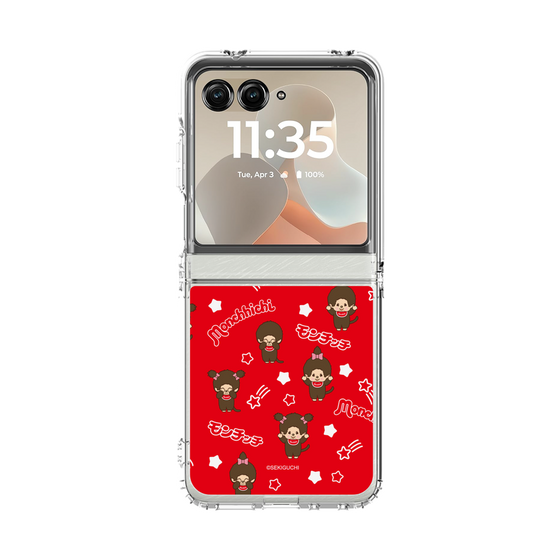 クリアケース［ モンチッチ - 目隠し ］