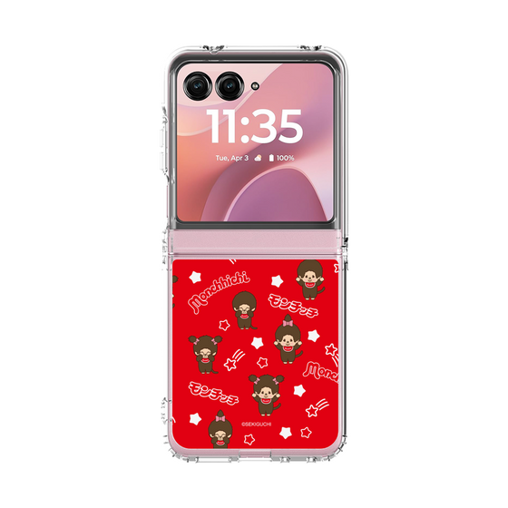 クリアケース［ モンチッチ - 目隠し ］