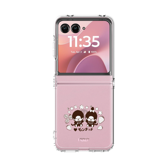 クリアケース［ モンチッチ - モノトーン ］