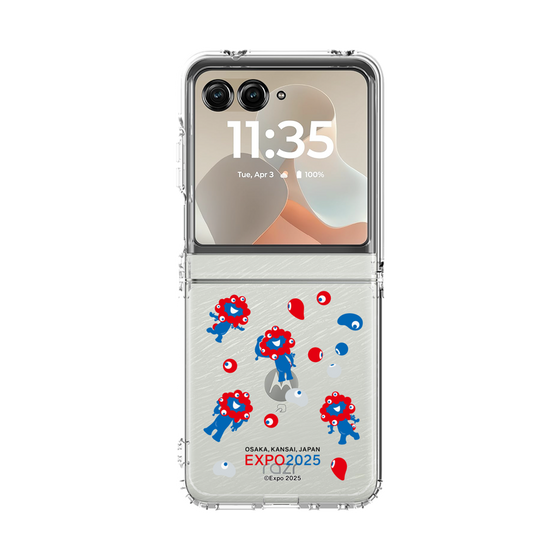 クリアケース［ Expo2025 大阪・関西万博 - ミャクミャクがいっぱい ］