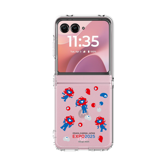 クリアケース［ Expo2025 大阪・関西万博 - ミャクミャクがいっぱい ］