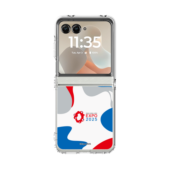 クリアケース［ Expo2025 大阪・関西万博 - 横組みロゴ ］