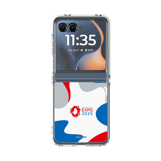 クリアケース［ Expo2025 大阪・関西万博 - 横組みロゴ ］