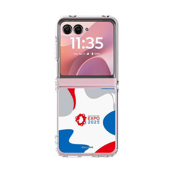 クリアケース［ Expo2025 大阪・関西万博 - 横組みロゴ ］