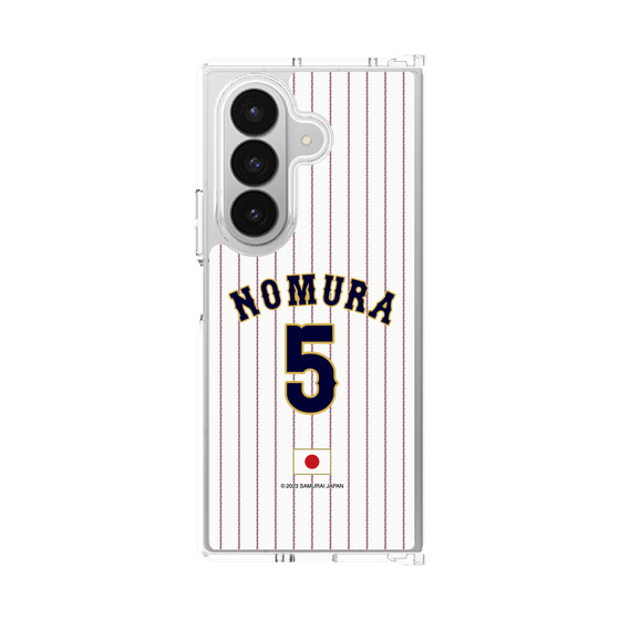 クリアケース［ 侍ジャパン - ホーム #5 NOMURA ］