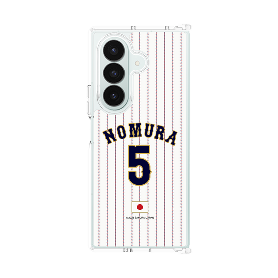 クリアケース［ 侍ジャパン - ホーム #5 NOMURA ］
